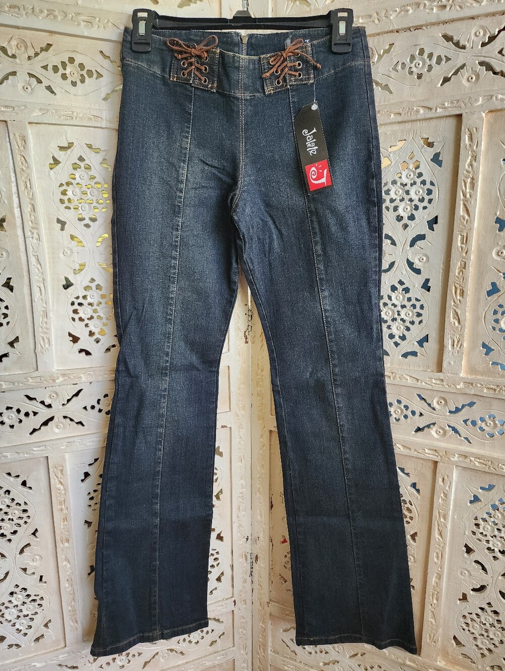 NWT Vintage Y2K Jalate Low Rise Denim Jeans- Size 16 Juniors= Size 1 Juniors
